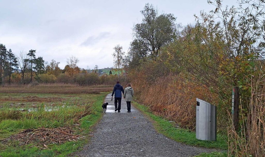 Wege- und Leinengebot: positives Beispiel