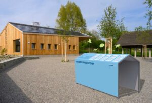 Visualisierung der zentralen Ausgangsstation